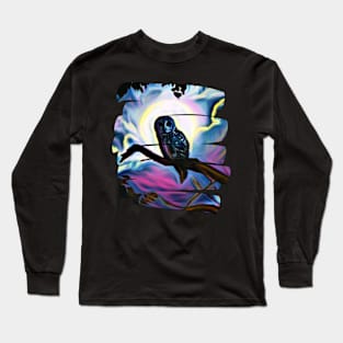 Owls Moon Long Sleeve T-Shirt